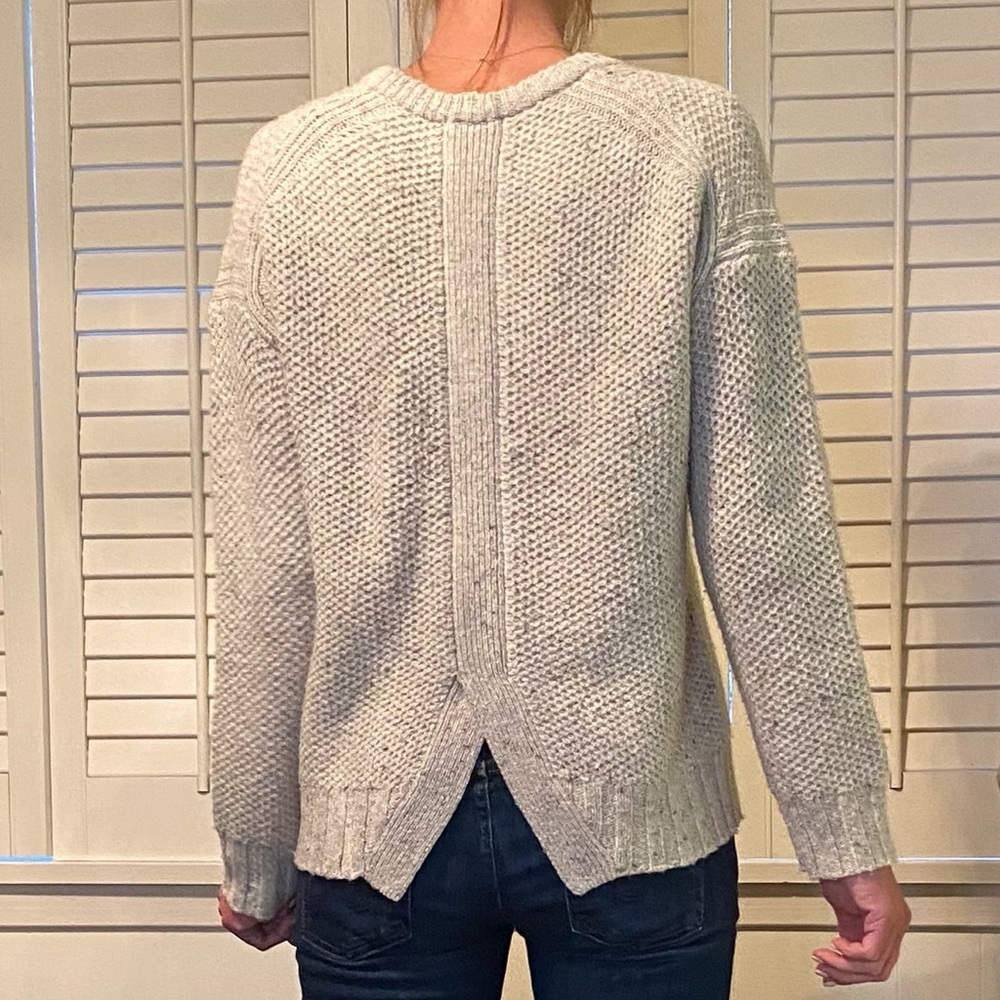 Rails Knit Split-Back Chunky Sweater - image 6